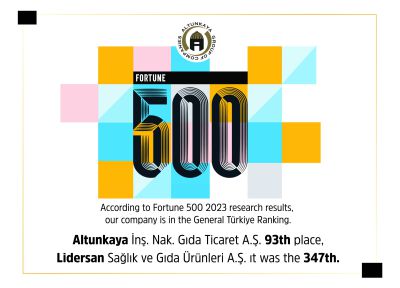 FORTUNE 500 – TURKEY 2023